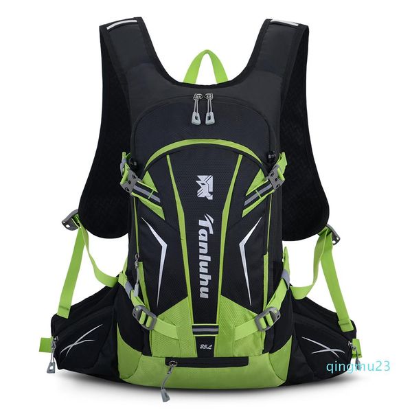 

wholesale-tanluhu 25l hiking backpacks waterproof bike outdoor sports backpack with helmet net cycling hiking camping fishing travel bag