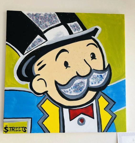 

alec monopoly painting home decor handcrafts /hd print oil painting on canvas wall art canvas pictures 7563