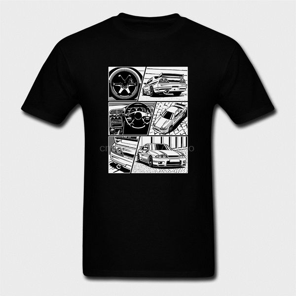 

men tshirt skyline r33 gtr. details (white background) t shirt women t-shirt tees top