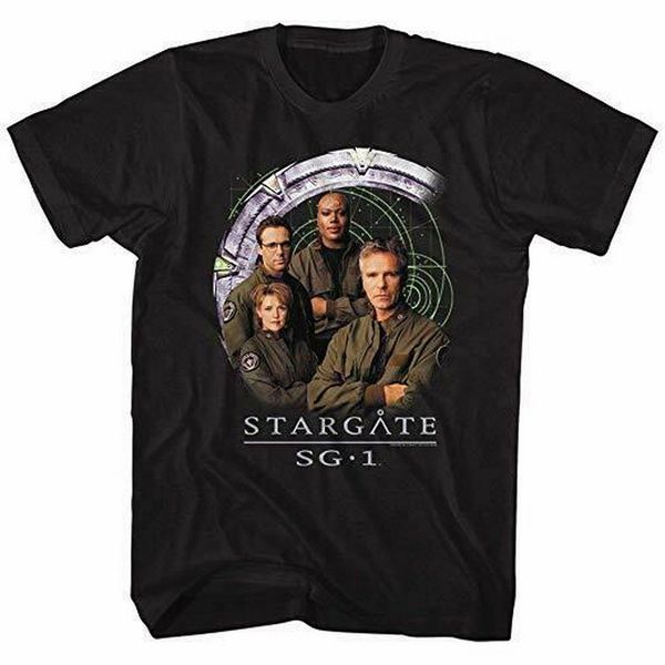 

stargate sg-1 team in gate mens t-shirt available sm 3x streetwear funny tee shirt
