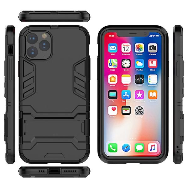 

iron man phone case for iphone 11 pro max xs xr 8 7 plus armor shockproof stand cover with holder samsung s10 5g