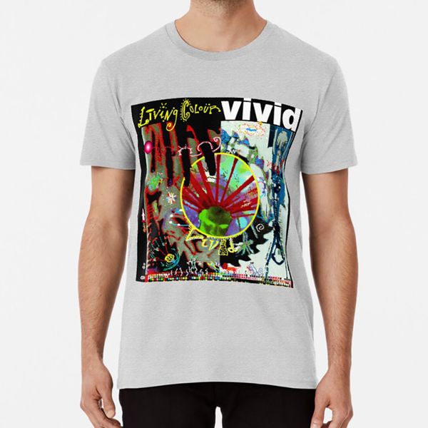 

living faith vivid t shirt bad colour no more brains