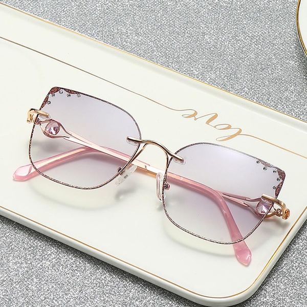 

sunglasses cat eye fashion eyeglasses rhinestone anti blue rays glasses women ladies computer gaming uv blocking radiation, White;black