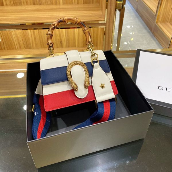 

2020 small bamboo shoulder bag handbag wallet designer backpack Sac à main card holder suitcase duffle bag wallet bag