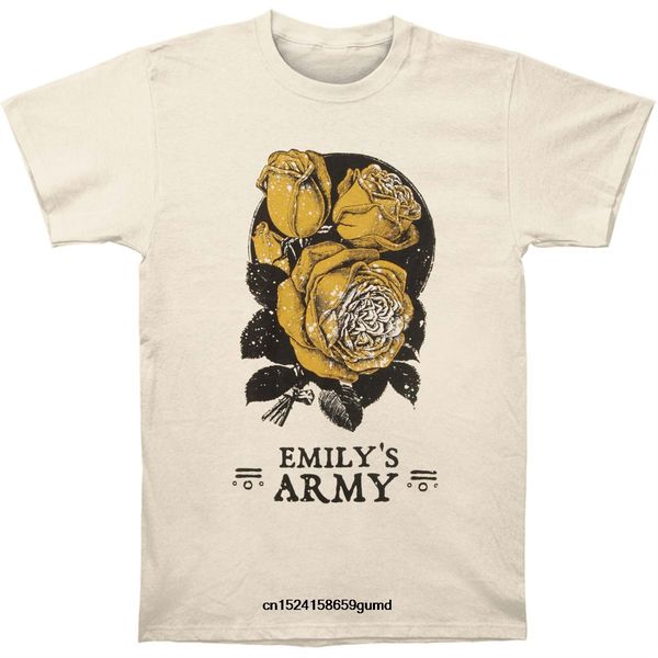 

funny men t shirt women novelty tshirt emily's army rose t-shirt