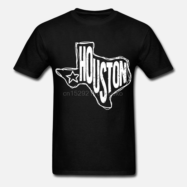 

men tshirt short sleeve houston texas slim fit t shirt tee women t-shirt