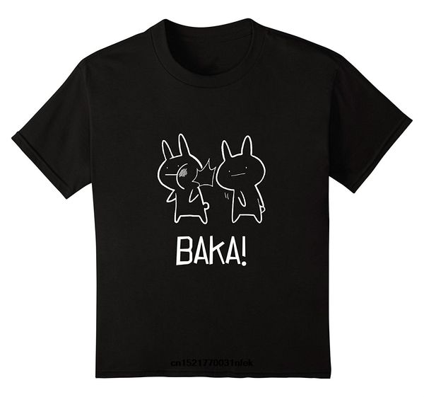 

men t shirt anime baka s black size s-4xl funny t-shirt novelty tshirt women