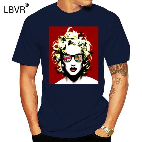 

pop art madonna singer music graffiti picture men t shirt birthday gift cool
