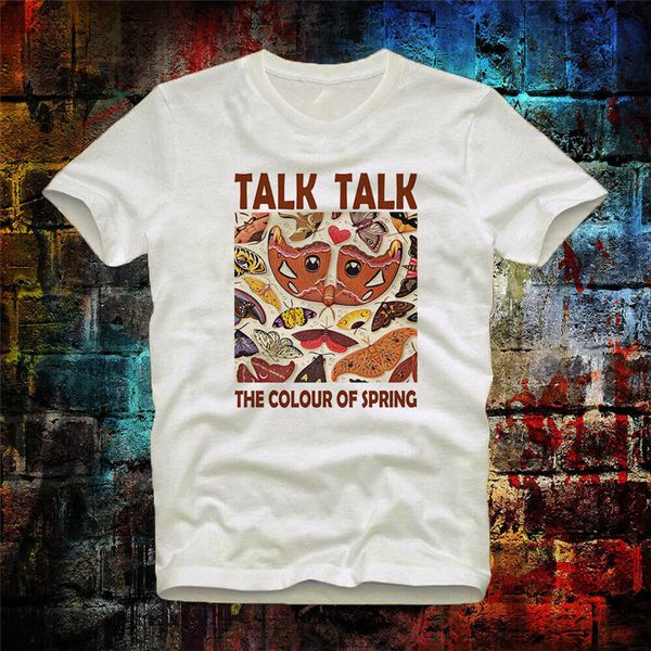 

talk talk the colour of spring synthpop retro music & ladies t shirt 388b pure cotton tee shirt