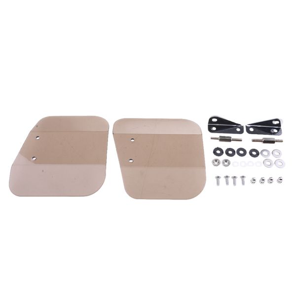 

motorcycle windshield wing deflector mirror smoke for honda gl1800 2001-2016