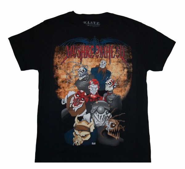 

mushroomhead anime s-m-2xl men t shirt