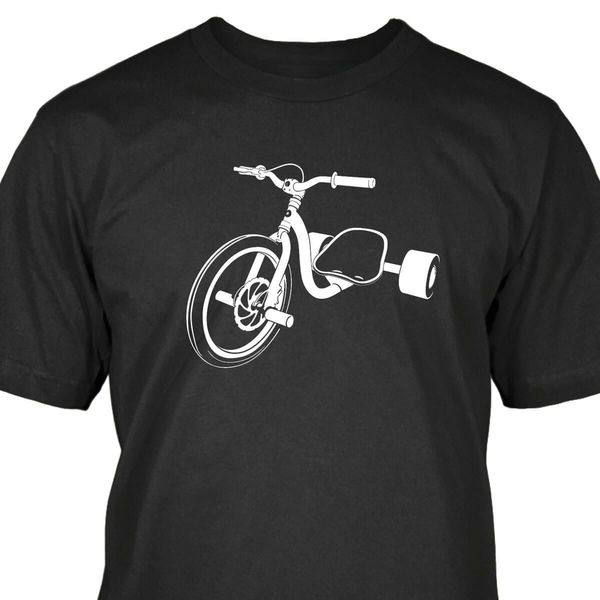 

2019 new cool t-shirt cotton man t-shirt sleling design drift trike t-shirt