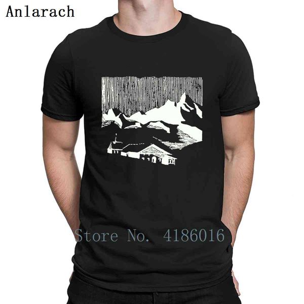 

mountain village t shirt spring cotton clothes knitted slim round collar authentic loose shirt