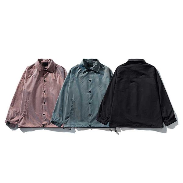 

20 FW Women's Jacket New High Quality Autumn Winter Fashion Top High Street Elements Men Overcoat Female Clothes 3 Color Size M-2XL