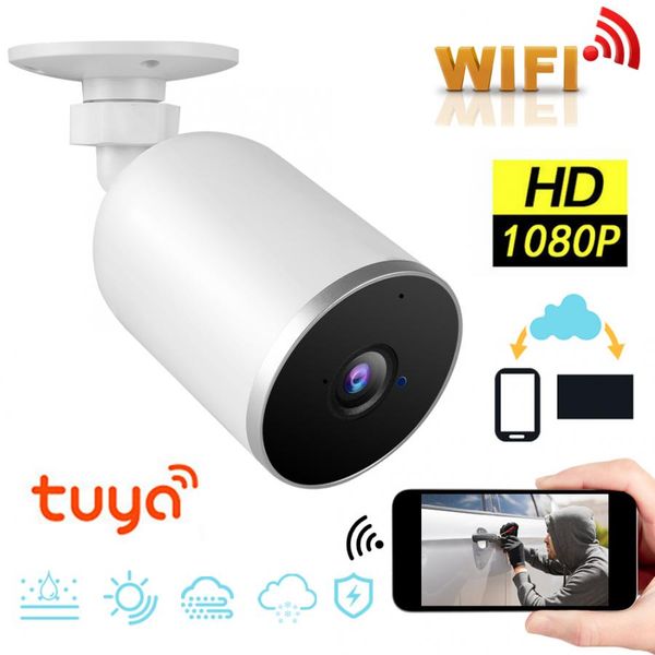 

WiFi IP Camera 1080P IR Home Security Outdoor Two Way Audio 100-240V Security Camera