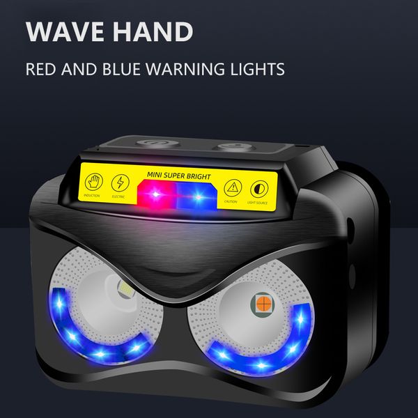 

headlamps portable lantern xpg+cob led headlamp outdoor camping headlight usb rechargeable head lamp fishing