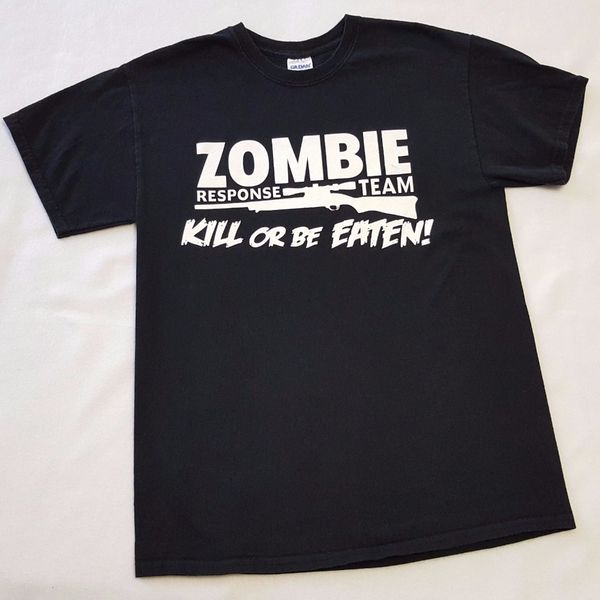 

2018 summer mes 0% cotton s tee response team t-shirt mens apocalypse outbreak retro tee shirts
