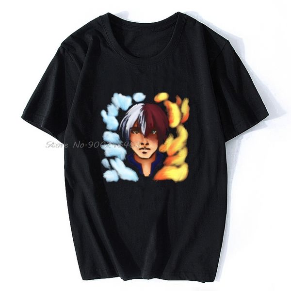 

men t-shirt todoroki s tshirt women t shirt men cotton tees hip hop harajuku streetwear