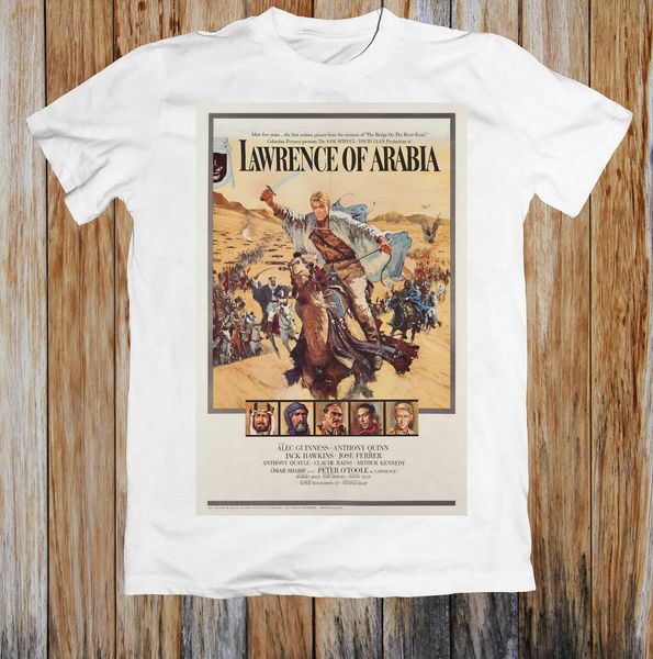 

lawrence of arabia 60s movie poster tee t shirt t-shirt loose size ajax