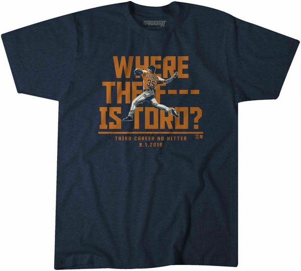 

джастин verlander where the f is торо t shirt