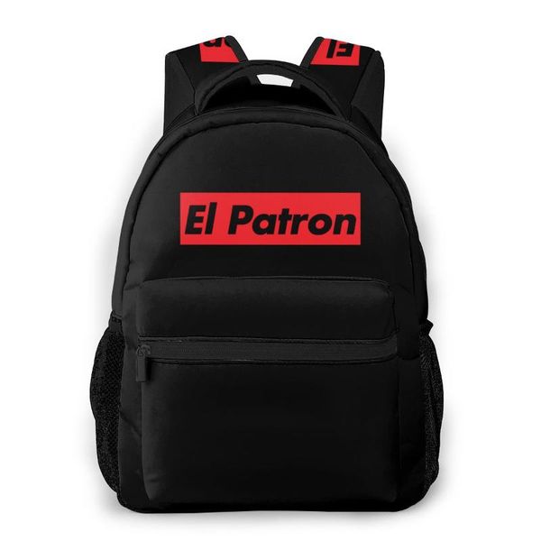 

el patron backpack for girls boys travel rucksack narcos printing