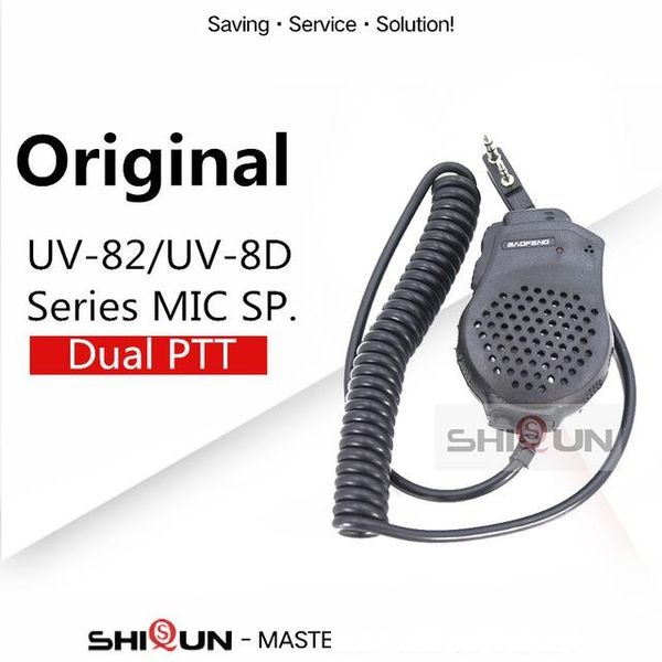 

hones & telecommunications walkie talkie dual ptt earpiece mic speaker -82 -8 82l -89 -82 plus -82tp gt-5tp uv-82hp uv-82hx microphon