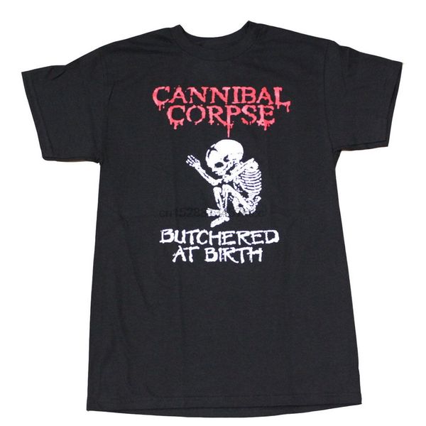 

cannibal corpse butchered at birth mens tee t shirt black t-shirt streetwear casual