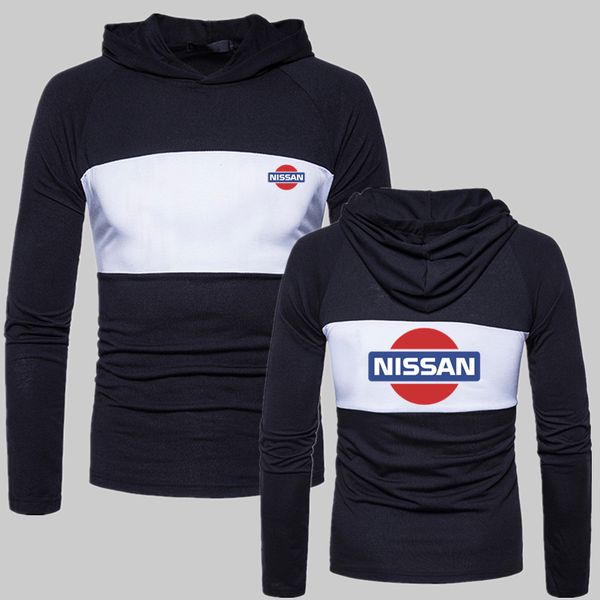 

nissan , men's fashion sweatshirts, mens hoodies, fitness, english style jackets, popular wild retinal clothing, comfortable t-shirts, Black