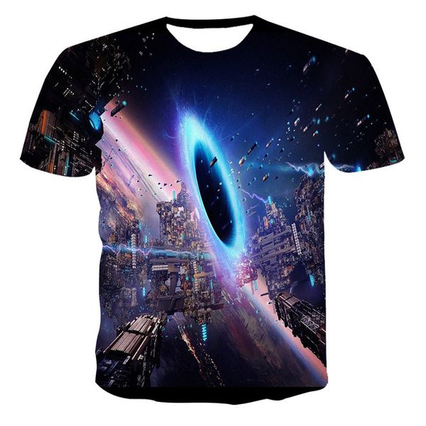 

new creativity skull print the 3d print shirts humor anime graphic men clothing