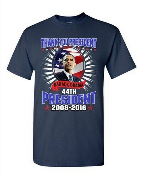 

thank you president barack obama 44th president usa flag dt t-shirt tee men clothes tee shirt