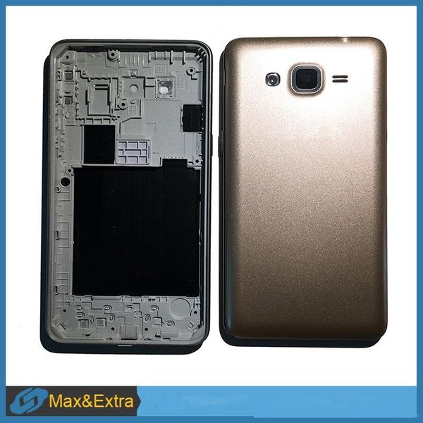 

10pcs/lot for samsung galaxy grand prime g531 g531h battery cover back battery door rear housing cover case with middle frame