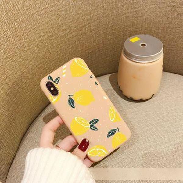 

suitable for iphone 11 pro max x 6 7 8 plus mobile phone protective cover summer avocado fruit iphone 11pro creative tpu designer phone case