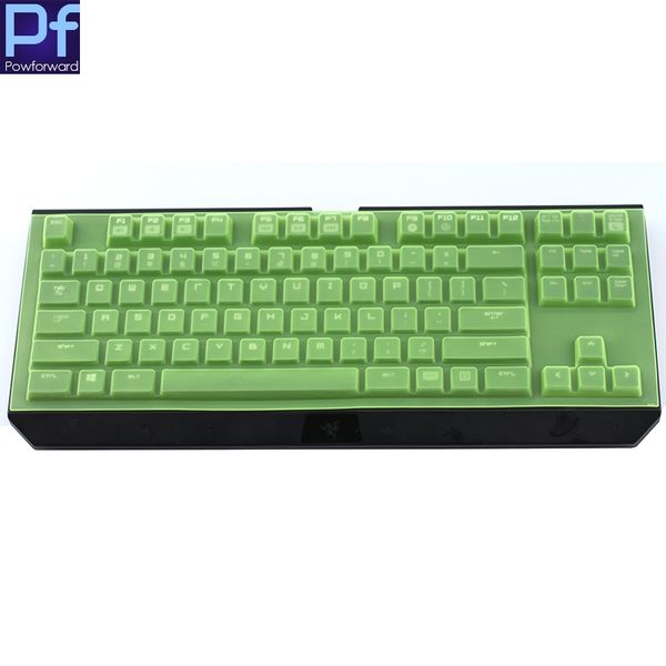 

водонепроницаемый и пыленепроницаемый ясно keyboard skin cover protector для razer blackwidow 2014 турнир издание mechanical 87 ключей