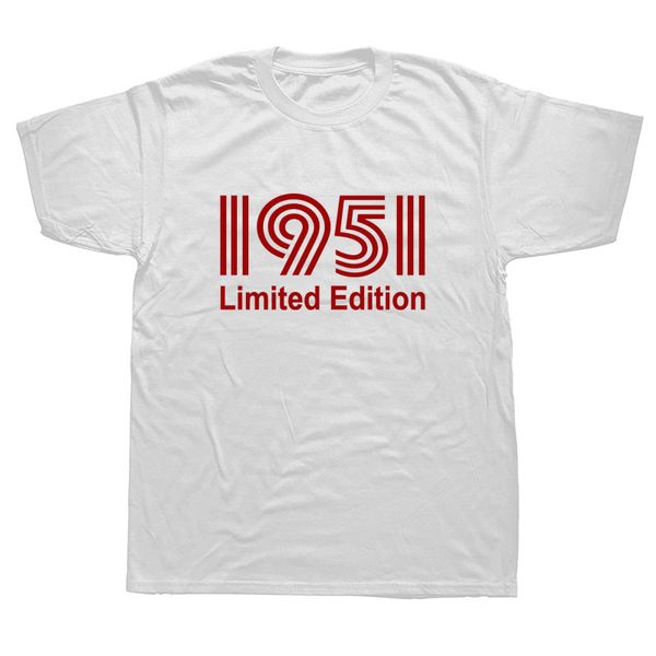 

1951 limited edition funny graphic t-shirt mens summer style fashion short sleeves oversized streetwear t shirts