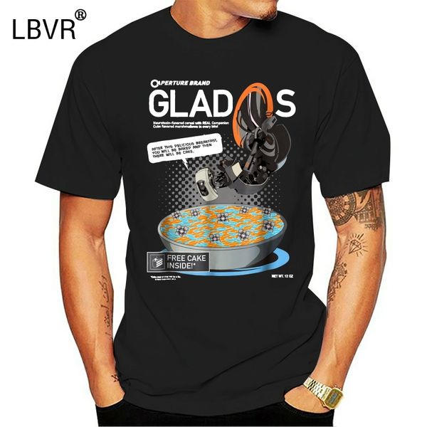 

portal 2 glados cereal t-shirt - ptl004