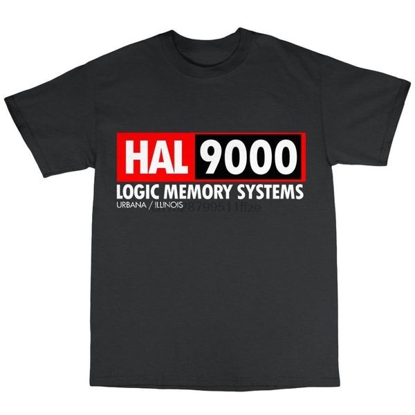 

hal 9000 t-shirt 100% cotton clarke sci fi artifical intelligence men 2019 100% cotton brand new printed t-shirts