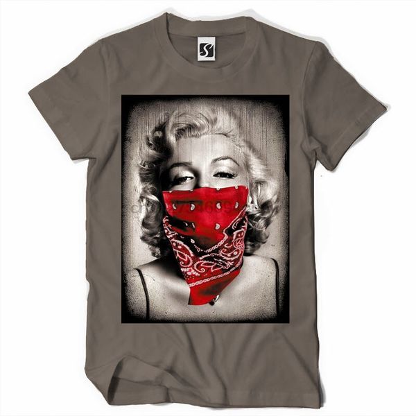 

exclusive men's t-shirt - marilyn monroe face scarf design (sb241