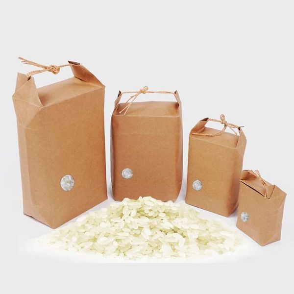 

rice paper bag tea packaging cardboard paper bag weddings kraft paper bags food storage standing packing bags