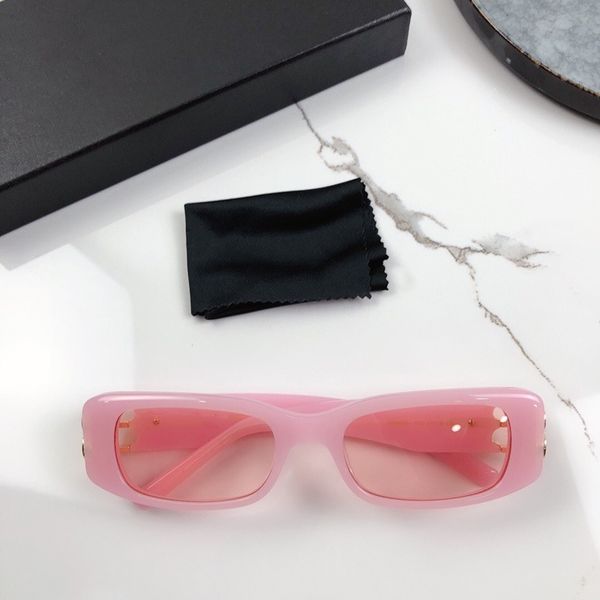 

new women fashion sunglasses 0096 butterfly frame rimless glasses uv400 protection noble style eyewear with case