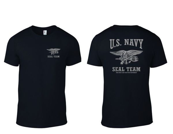 

u.s. navy seal team t-shirt easy was yesterday b/g men t-shirt