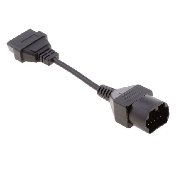 

17 pin obd1 для 16pin obd2 obdii диагностический разъем кабеля адаптера для mazda