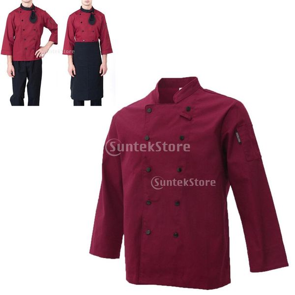 

restaurant l chef long sleeve coat jacket uniform / cook clothes