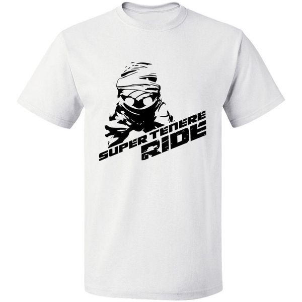 

2019 new arrival men's fashion men t-shirt vintage super tenere motorbike 100% cotton brand new t-shirts
