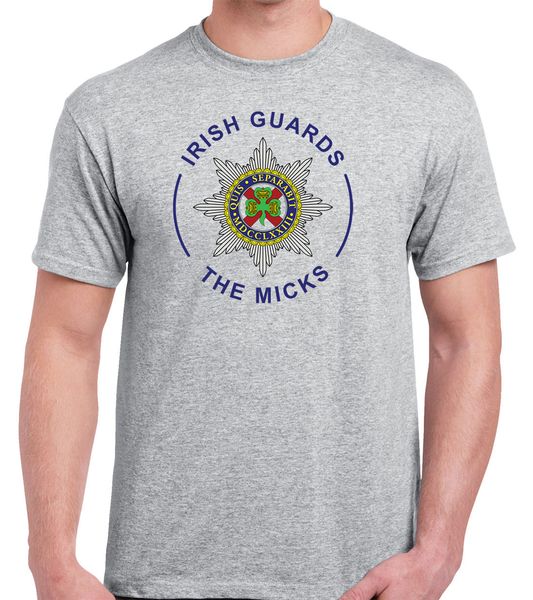 

2019 summer cotton tee shirt irish guards t-shirt - the micks - fashion t-shirt
