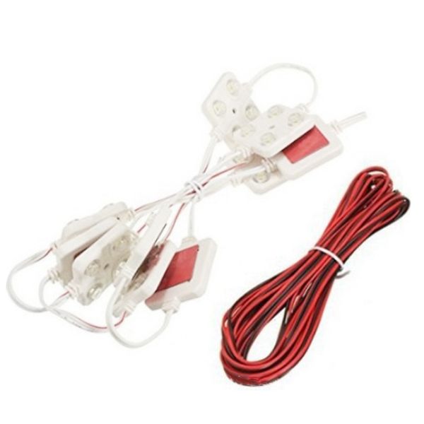 

40 led car interior light bright white lighting e lamp ceiling work lights kit for van truck auto car vehicle caravan