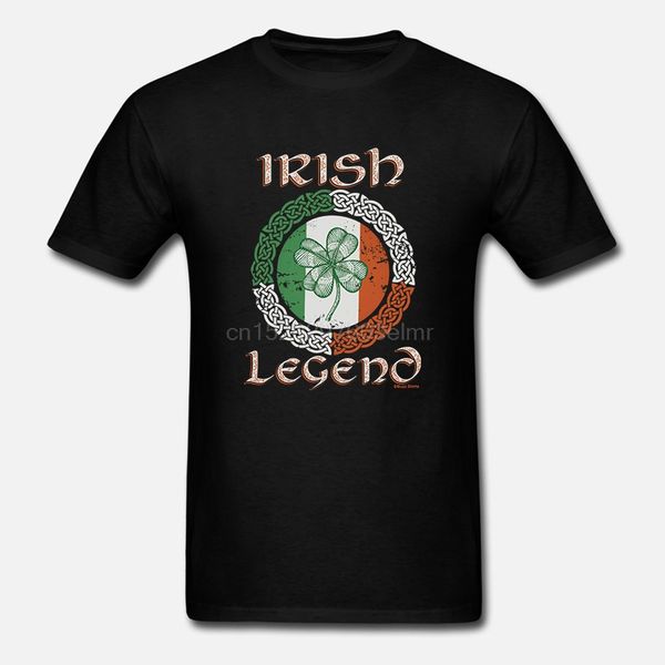 

irish legend mens t-shirt ireland st patricks day paddy clover leprechaun