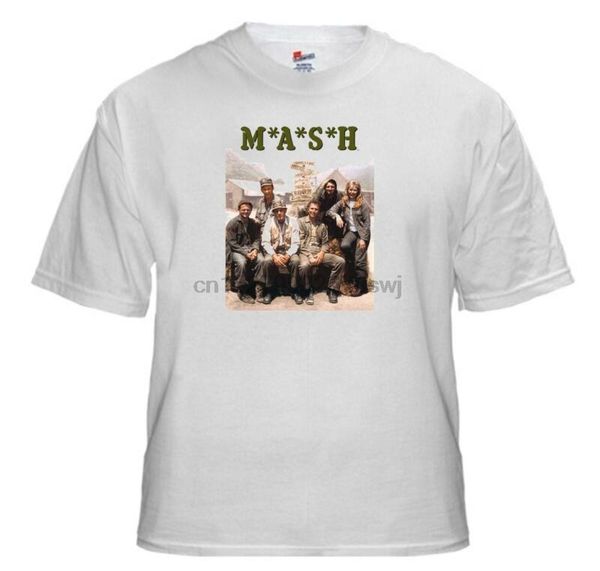 

tee shirt new cotton classic 1970s 80s tv comedy mash t shirt
