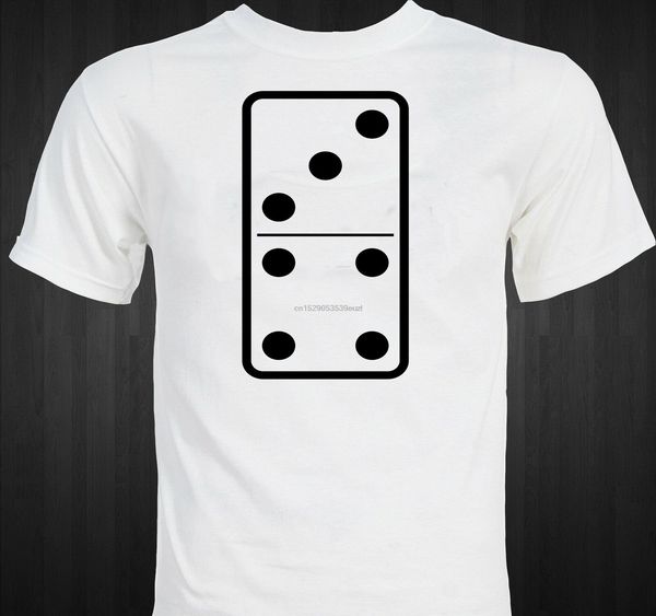 

domino! - повезло семь - уникальная плитка игра - настольная игра футболка summer o-образным вырезом hipster tops верхний тройник