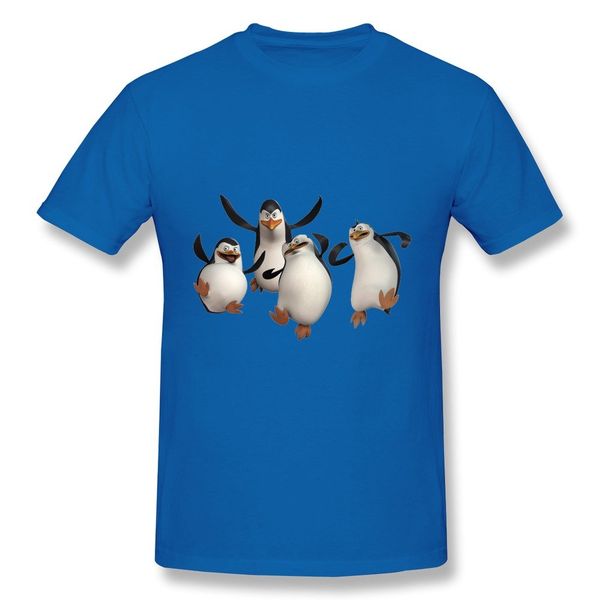 

rzf men's penguins madagascar t-shirt chinese style