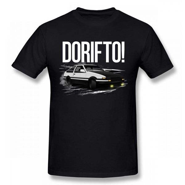 

fujiwara tofu workshop t shirt ae86 car tees drift delivering tofu t shirt plus szie new arrival